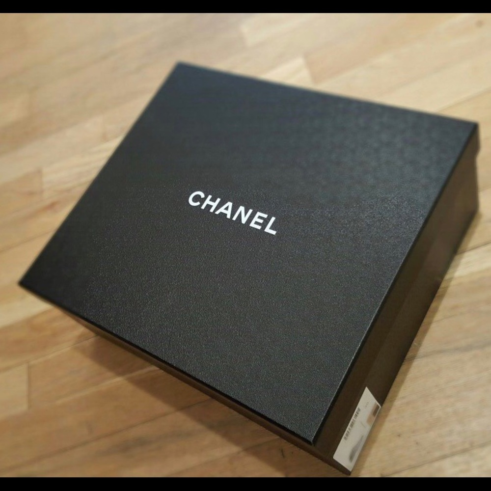 Authentic Chanel shoe box